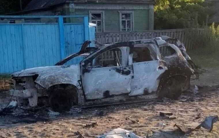 Дрон оккупантов атаковал авто полицейских на Сумщине: есть пострадавший