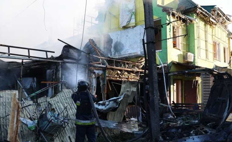 ДСНС ліквідувала наслідки удару РФ по Вільнянську: кількість постраждалих збільшилася