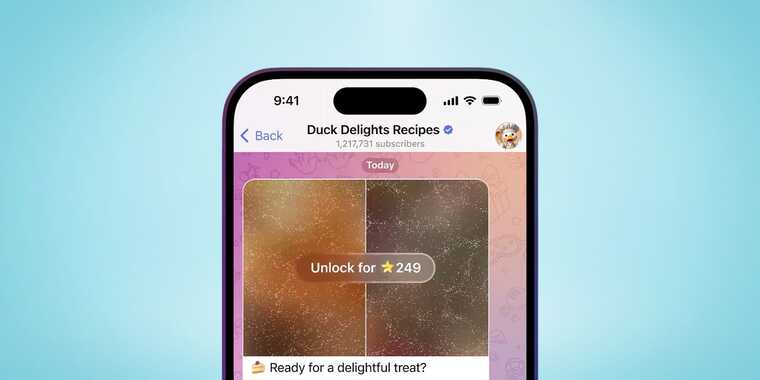 В Telegram появился платный контент