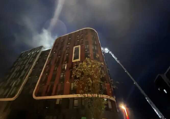 У Києві загорівся відомий ЖК