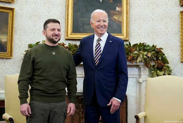 The White House announces a meeting between Zelenskyy and Biden