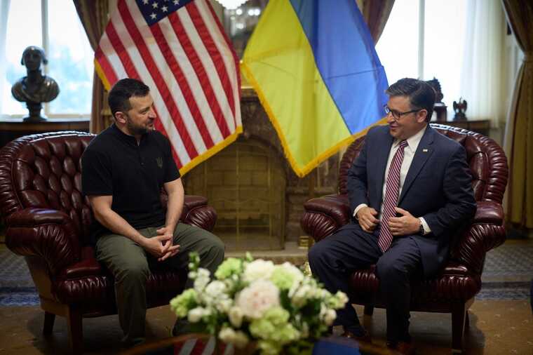 Zelenskyy met with members of the US House of Representatives