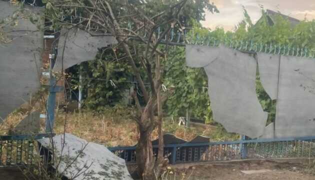 The invaders fired heavy artillery at Nikopol and the Marganets community