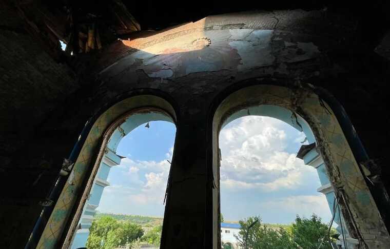 Оккупанты в Донецкой области разрушили 110-летний храм