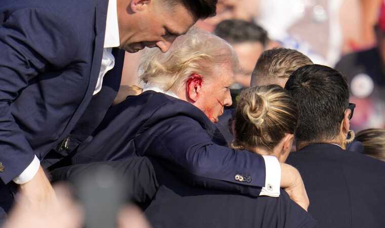 Bild: На 4 см правіше - і Трамп був би мертвий