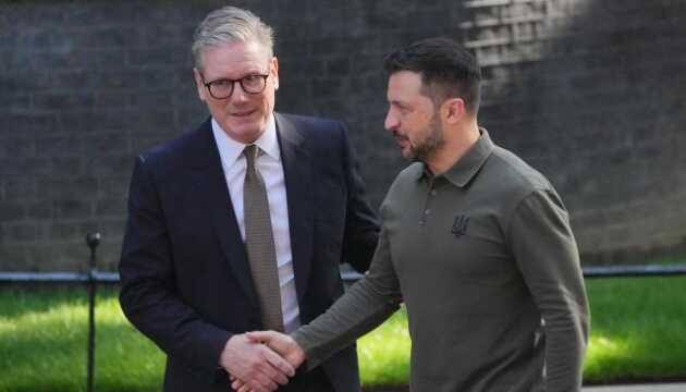 Зеленский встретился с премьером Великобритании