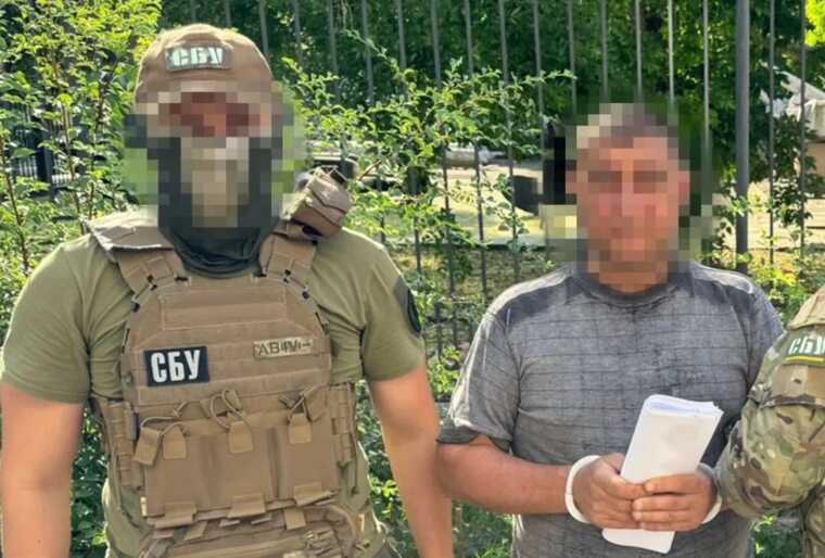SSU detained a collaborator in Kherson who worked for Saldo