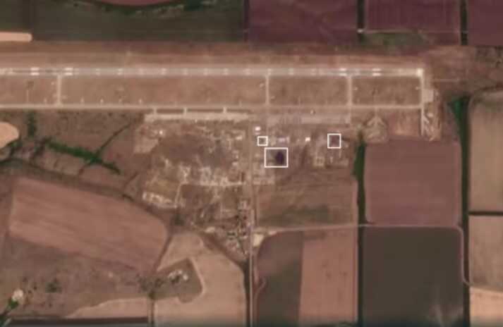 З’явилися супутникові знімки аеродрому Міллерово, який атакували дрони