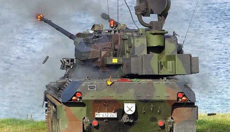 У ЗСУ показали, як німецькі Gepard в Україні полюють на дрони окупантів