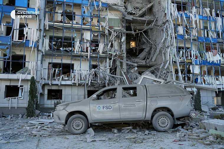 У Харківській ОВА підтвердили обстріл офісу Швейцарського фонду з розмінування FSD