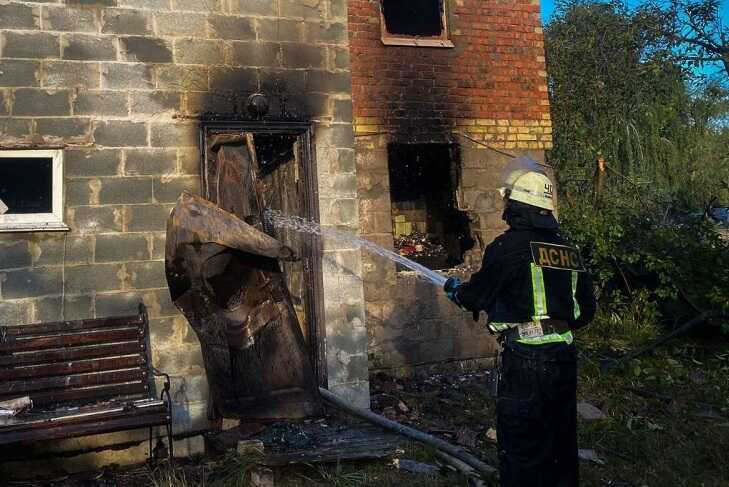 В ДСНС показали фото наслідків відбиття атаки РФ на підступах до Києва