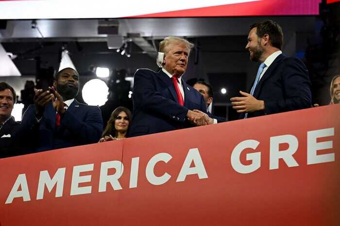 Частина республіканців невдоволена тим, що Трамп обрав своїм віцепрезидентом Венса, - The Hill