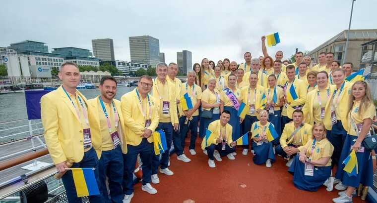Збірна України приєдналася до церемонії відкриття Олімпійських ігор у Парижі