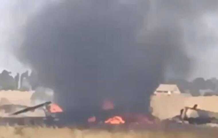 Дроны ВСУ поразили российский вертолет Ми-8 в момент взлета, - соцсети