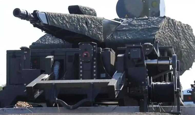 Ukrainian Armed Forces demonstrate first use of German Skynex air defence system
