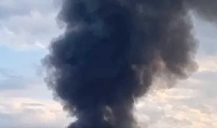 В Ужгороде на складах произошел масштабный пожар