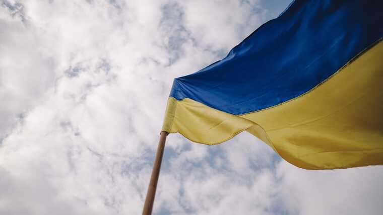 A video of a Ukrainian flag on the Kinburn Spit has appeared online