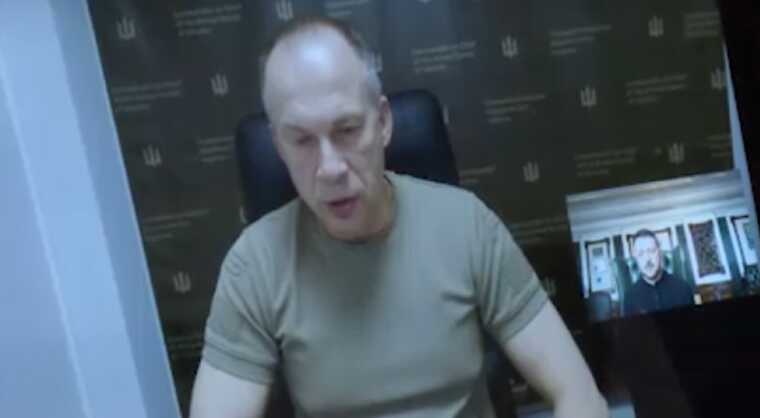 Сирський доповів Зеленському про ситуацію на фронті та просування ЗСУ в Курській області