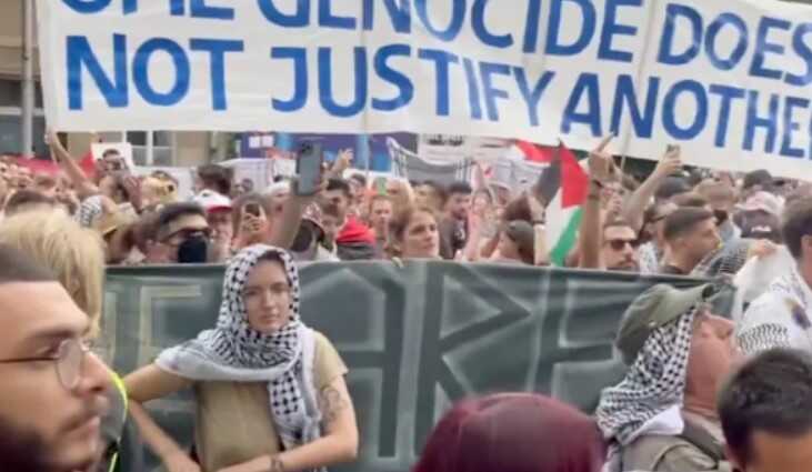 В столице Германии митинг сторонников ХАМАС перерос в стычки: есть пострадавшие