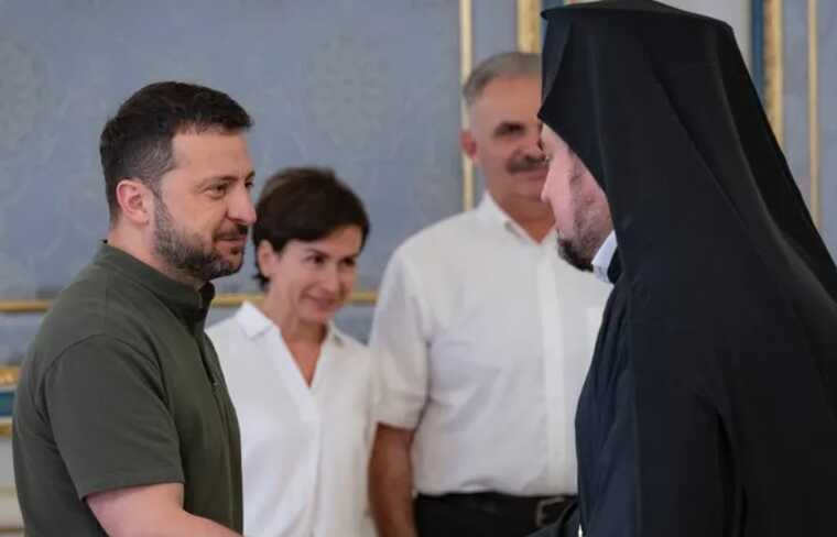 Зеленський зустрівся з представниками Вселенського патріархату