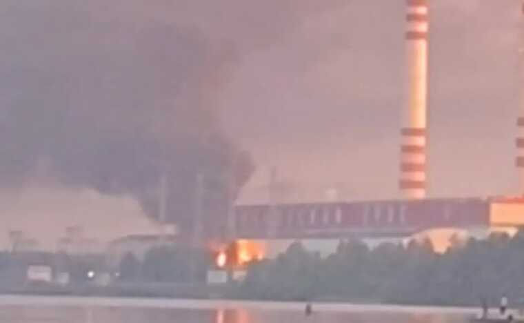 В Росії безпілотники атакували Каширську і Конаківську ДРЕС: обидва енергооб’єкти горять