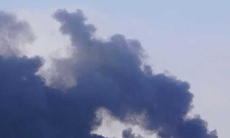 У мережі публікують момент вибуху в Салтівському районі Харкова