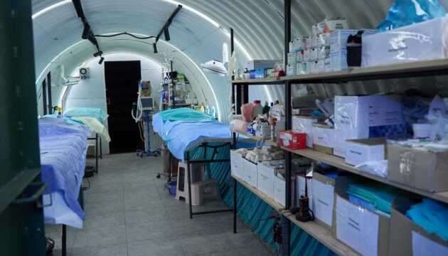 Ministry of Defence has commissioned the first underground stabilization point for the wounded