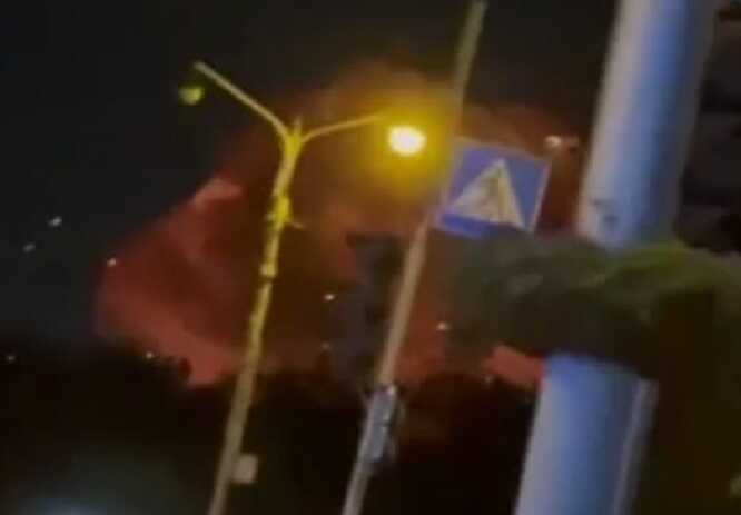 Ворожий удар по Запоріжжю: у мережі з’явилося відео "прильоту"