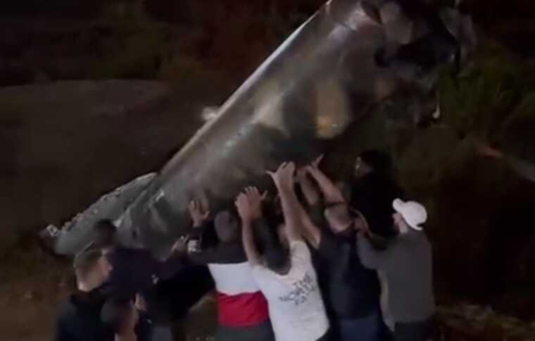 У мережі показали іранські ракети, що не розірвалися