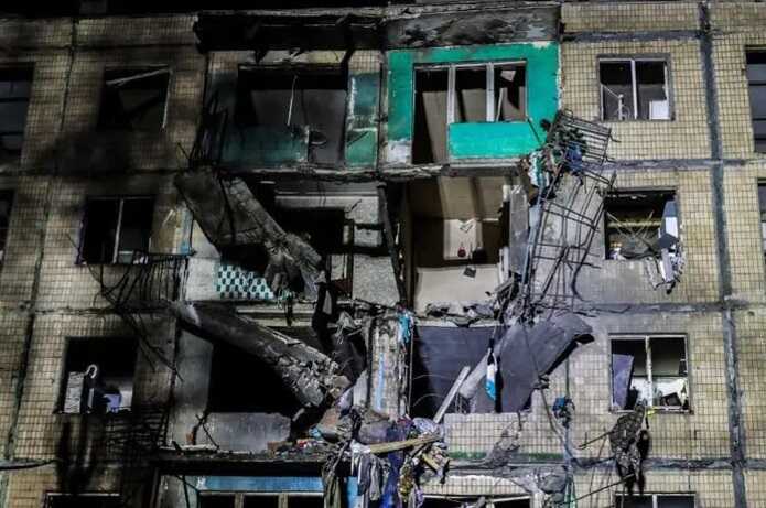 A Kharkiv resident described the moment of the enemy’s strike with a GAB on a high-rise building