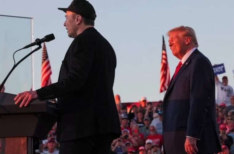 Після участі в мітингу у Трампа Ілон Маск змінив свою аватарку в Х