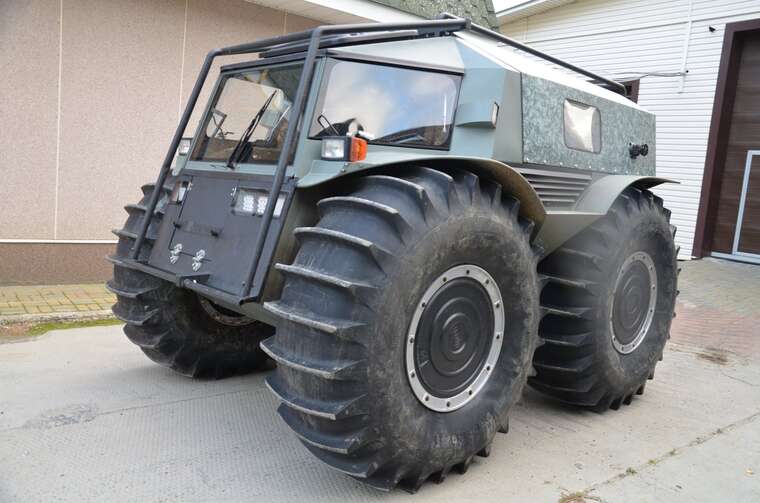 Український всюдихід Sherp у США допомагає ліквідовувати наслідки урагану "Мілтон"