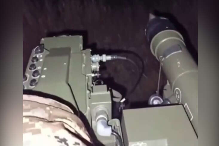 Військові показали, як уражають ворожий БПЛА за допомогою мобільної ППО