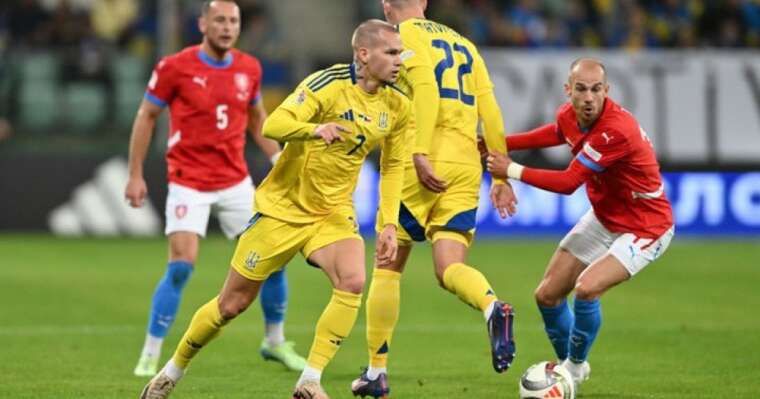 Збірна України зіграла внічию зі збірною Чехії