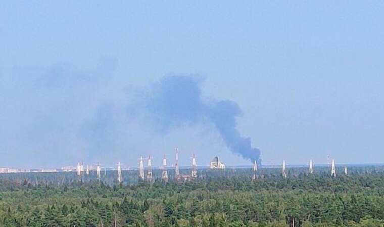 В Росії під Москвою виникла пожежа на військовому аеродромі "Чкаловський"