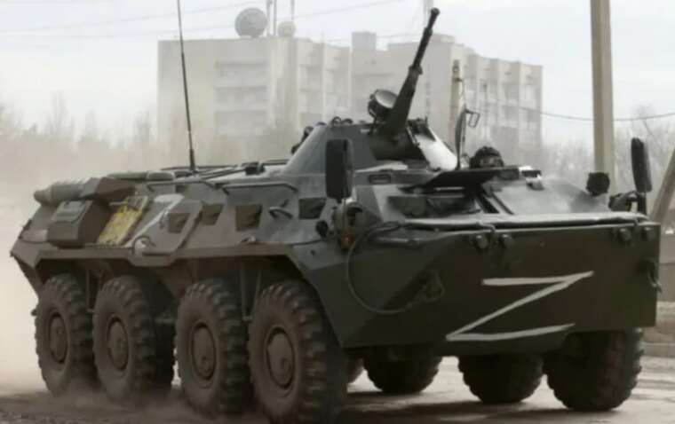 Прикордонники на Куп’янському напрямку знищили бойову машину піхоти та бронетранспортер окупантів