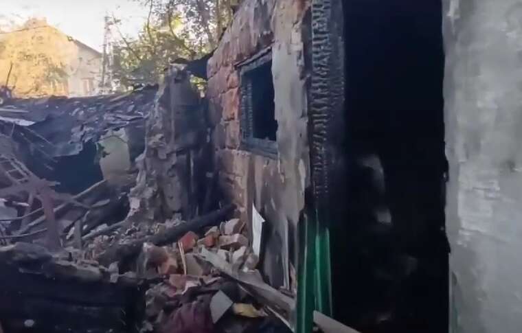 У Херсонській ОВА показали наслідки ворожих обстрілів житлових кварталів