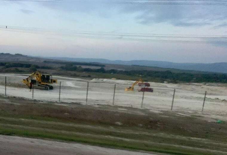 Росіяни будують новий склад боєприпасів під Новоросійськом