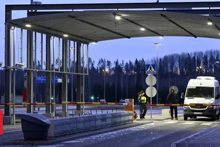 Финляндия окончательно закрыла 2 КПП на границе с Россией