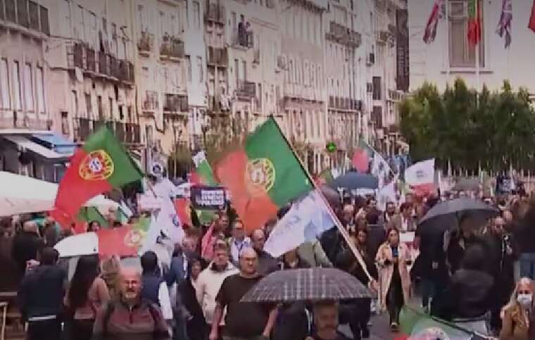 У Лісабоні тисячі людей протестували проти насильства поліції