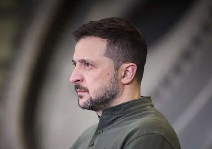 После возвращения в Украину Зеленский посетил Закарпатье