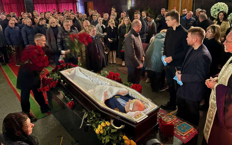 Сьогодні відбулося прощання з депутатом від партії “Голос” Олегом Макаровим