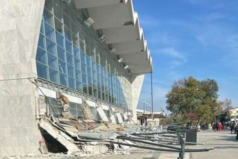 У Сербії пройшла антивладна акція протесту через обвал на залізничному вокзалі