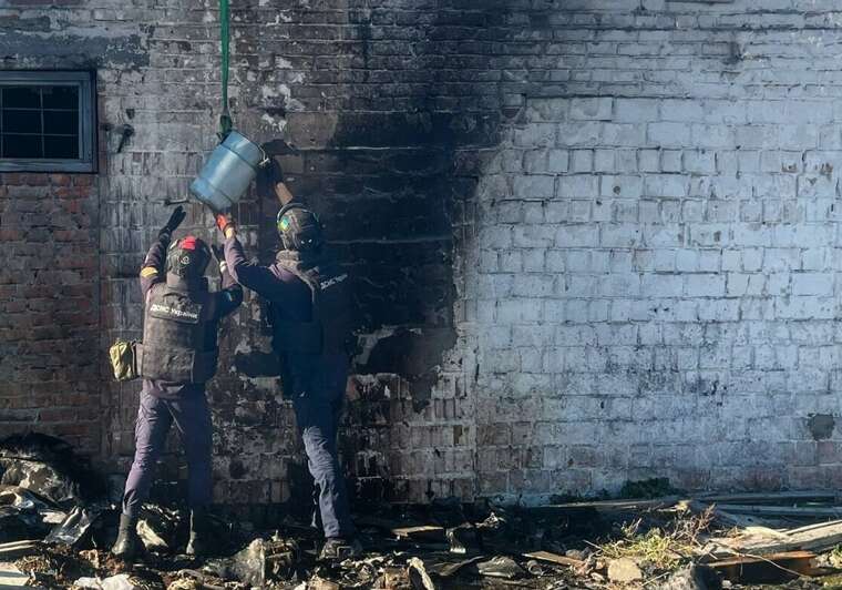 В Киевской области нашли боевую часть "шахеда"