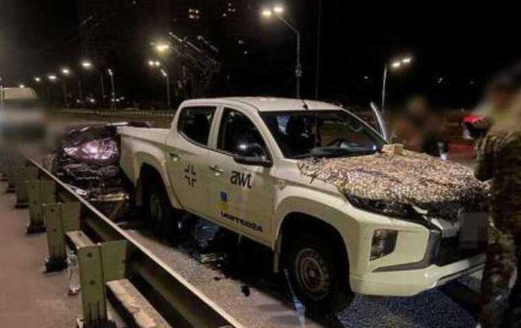 У Києві п’яний порушник комендантської години протаранив автомобіль мобільної ППО