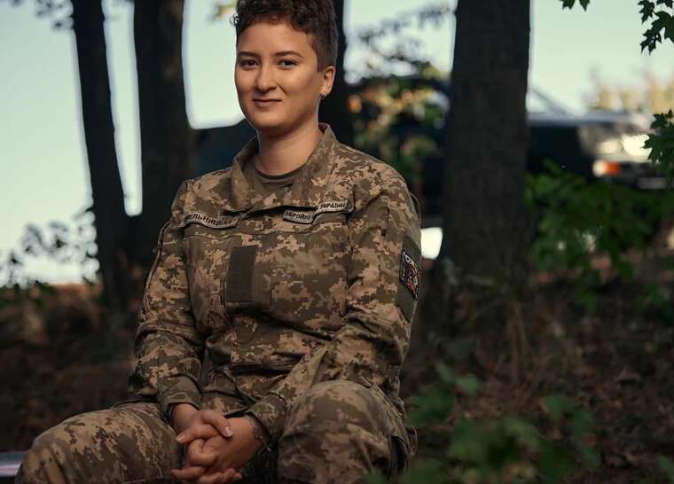 Лейтенант Шарлотта Хмельницкая считает, что без мобилизации женщин не обойтись