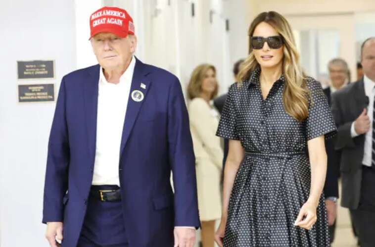 ЗМІ показали образи Меланії Трамп у день виборів і після попередніх результатів