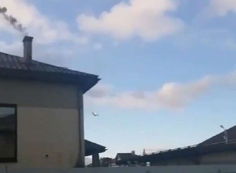 У Підмосков’ї російська ППО збила дрон просто над приватним сектором
