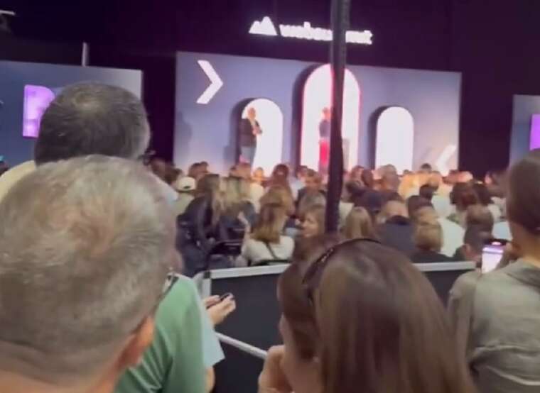 Украинцы сорвали выступление Юлии Навальной