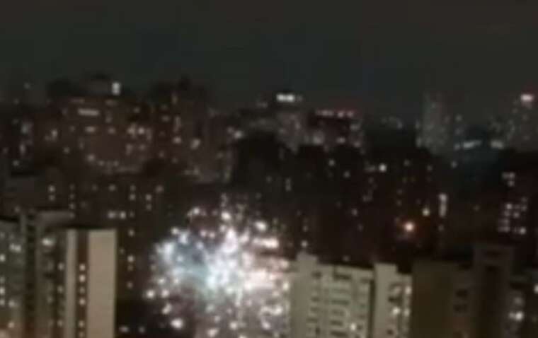 Запустив феєрверк у Святошинському районі – чоловіку повідомлено про підозру в хуліганстві